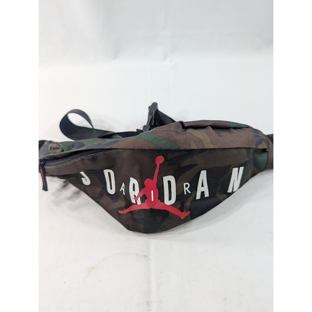 Nike Jordan Fanny Pack Hip Waist Belt Bag Crossbody  Camouflage
